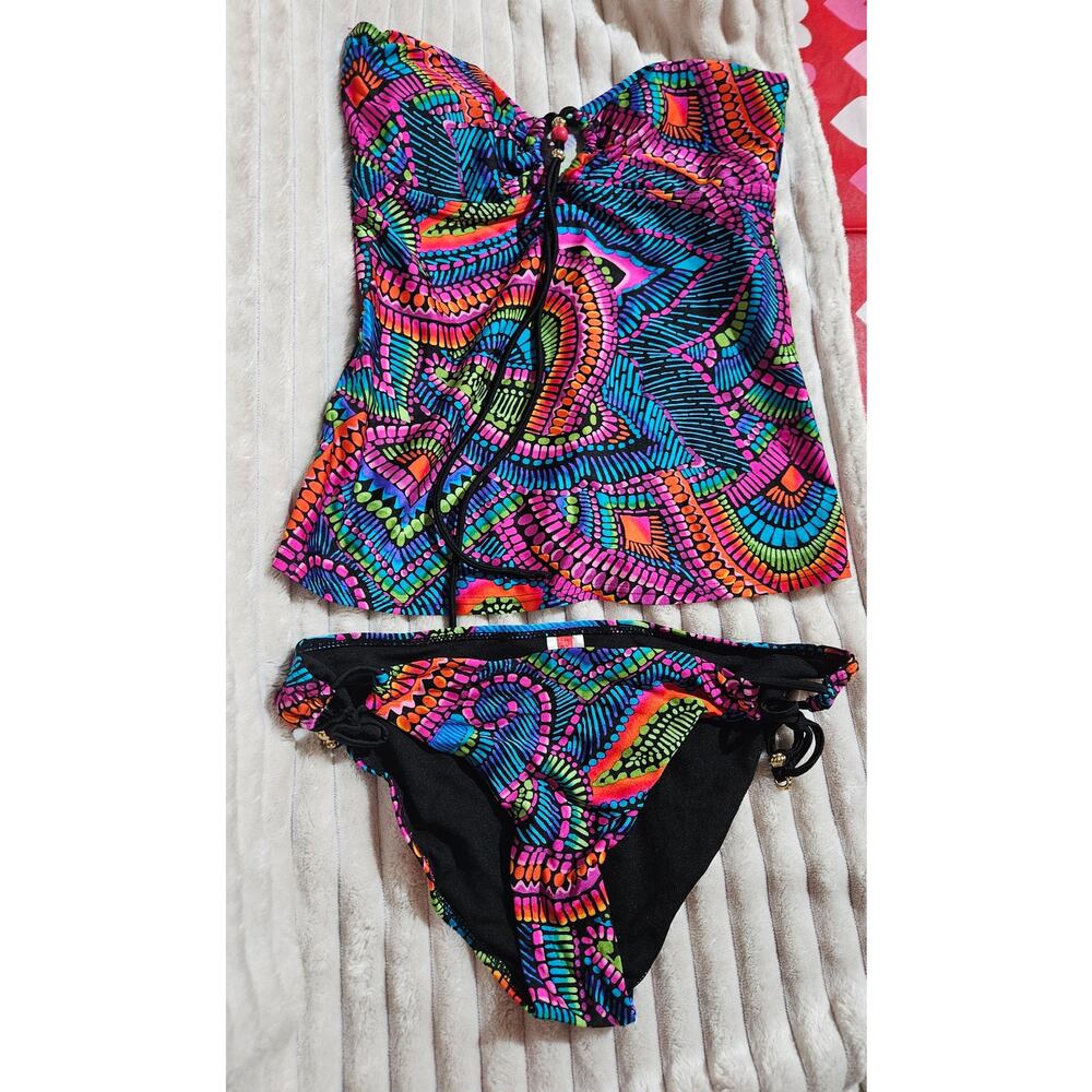 Gossip Collection Women's Medium Motif- Inspired 2 Piece Swimsuit